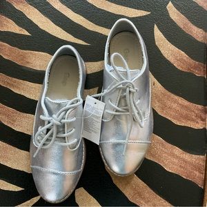 GAPKids Silver Oxfords Shoes